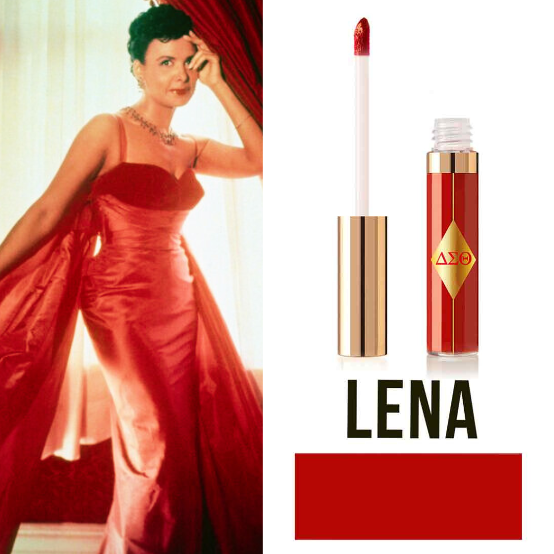 Delta Sigma Theta - Red Lacquer Lip Gloss - Lena